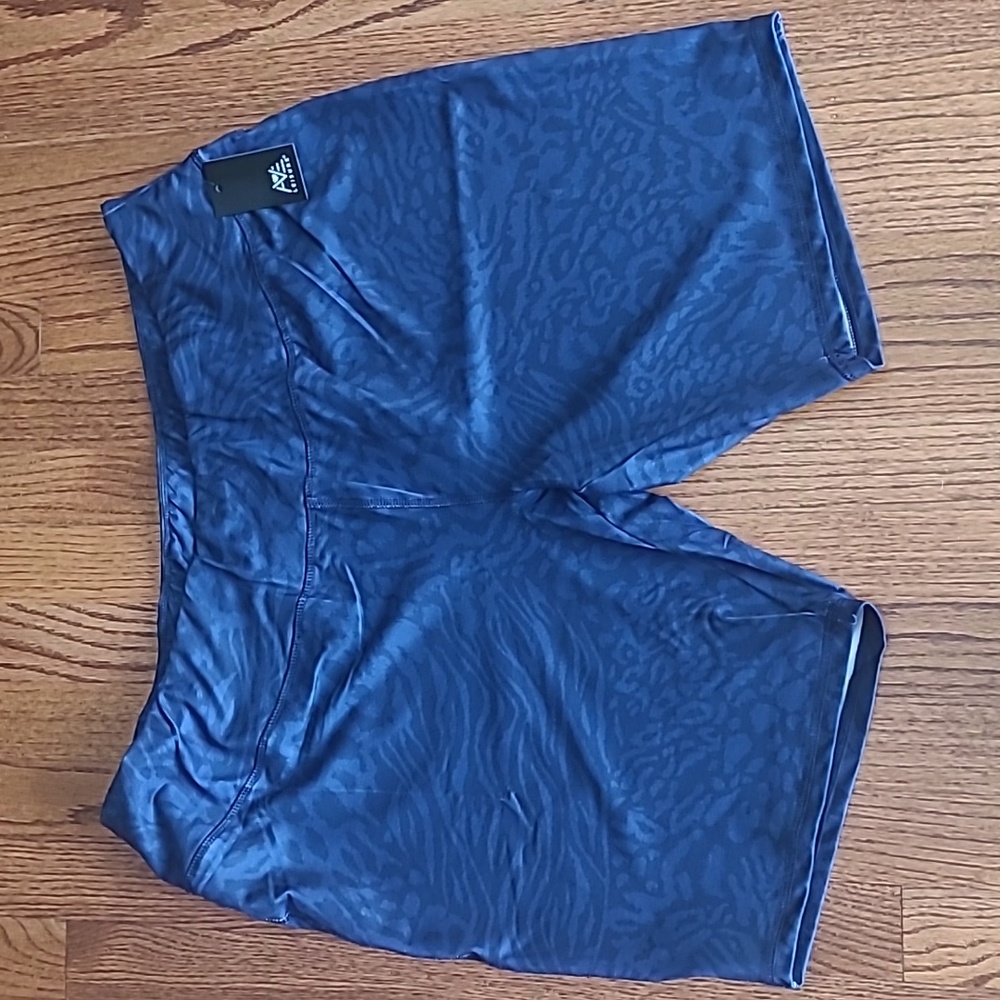 Ave. Leisure Plus Size 22W Athletic Biker Shorts